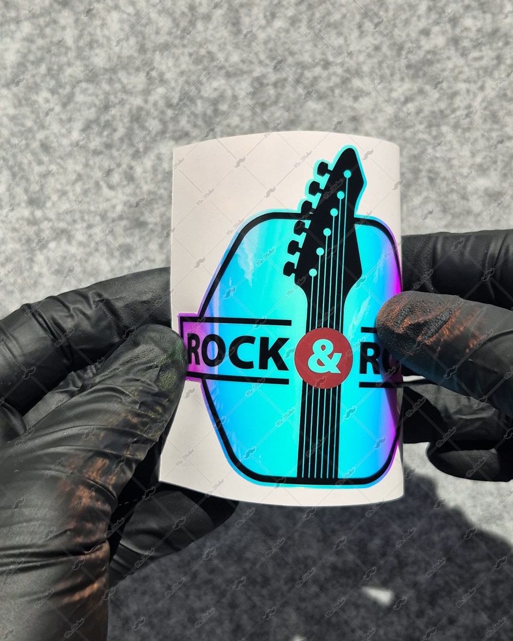 CSFT27 Renk Değiştiren Seri Rock N Roll Etiketi