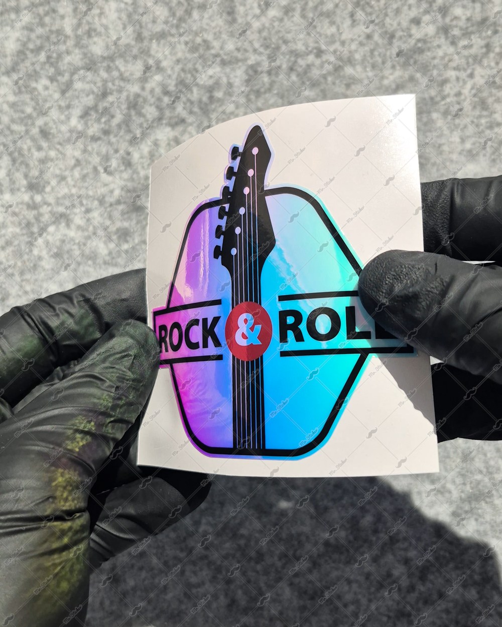 CSFT27 Renk Değiştiren Seri Rock N Roll Etiketi
