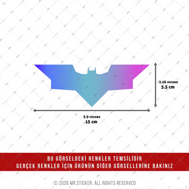 CSFT33 Renk Değiştiren Seri Yarasa Etiketi