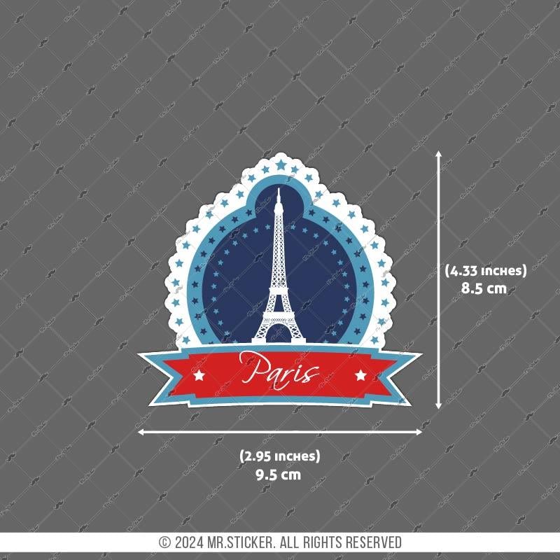 CST34 Paris Fransa Etiketi