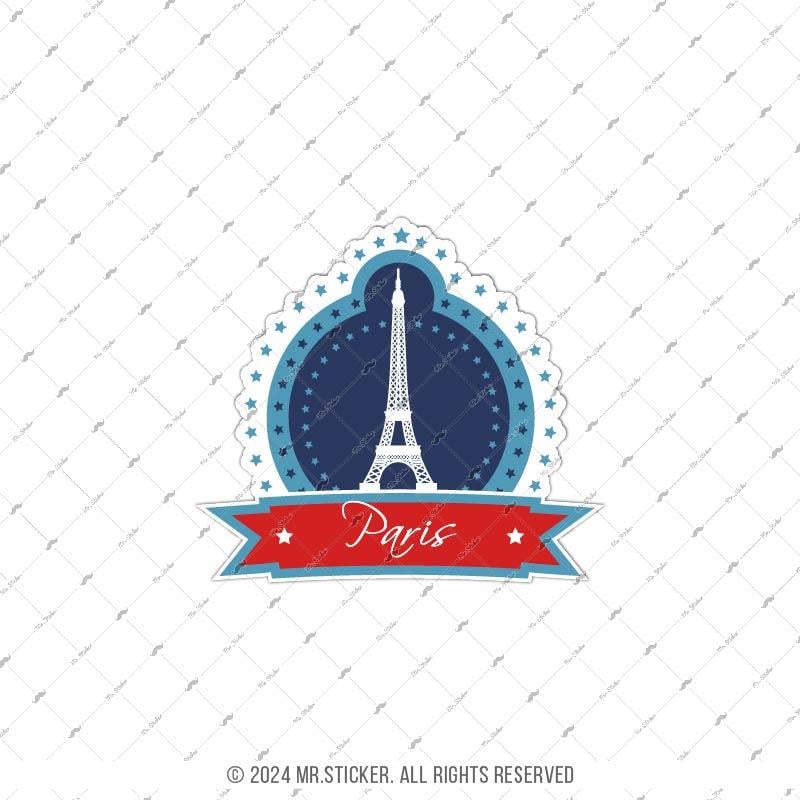 CST34 Paris Fransa Etiketi