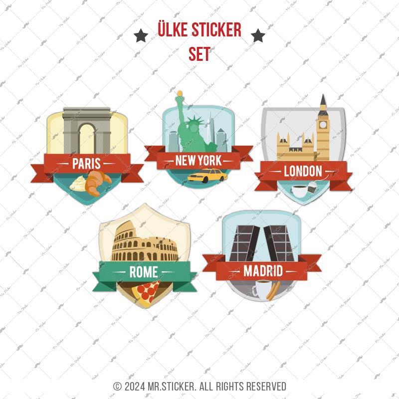 CSTBDL3 Ulke Etiket Seti