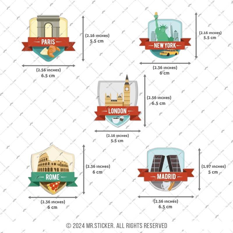 CSTBDL3 Ulke Etiket Seti