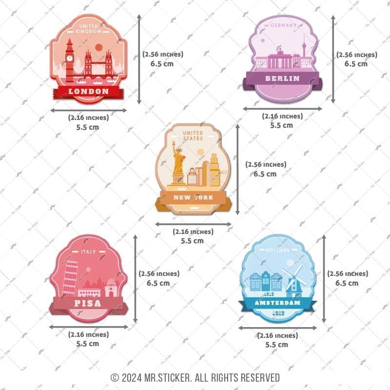 CSTBDL5 Ulke Etiket Seti