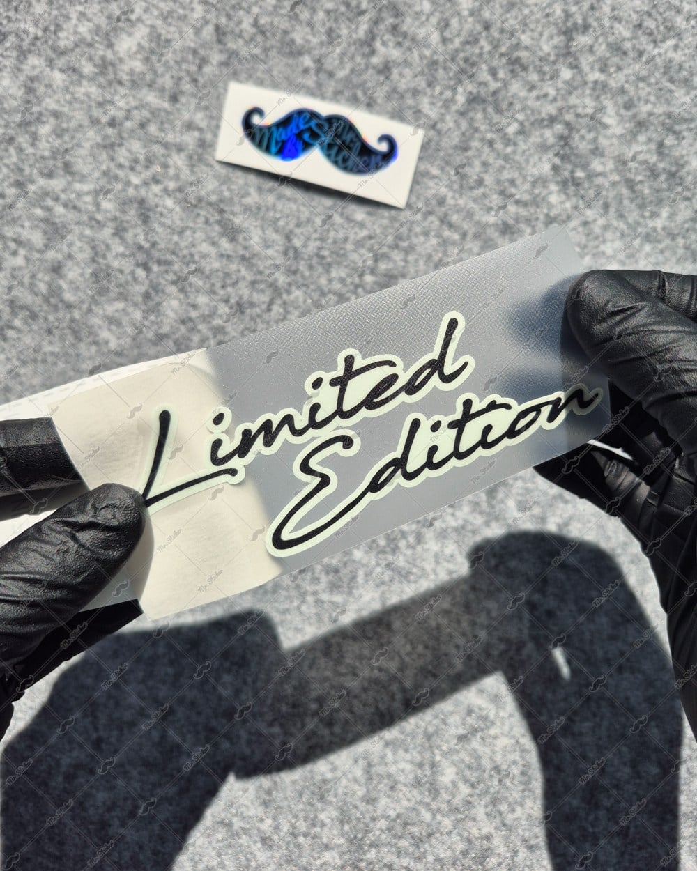 GIDW9 Karanlıkta Işıldayan Limited Edition Yazılı Etiket