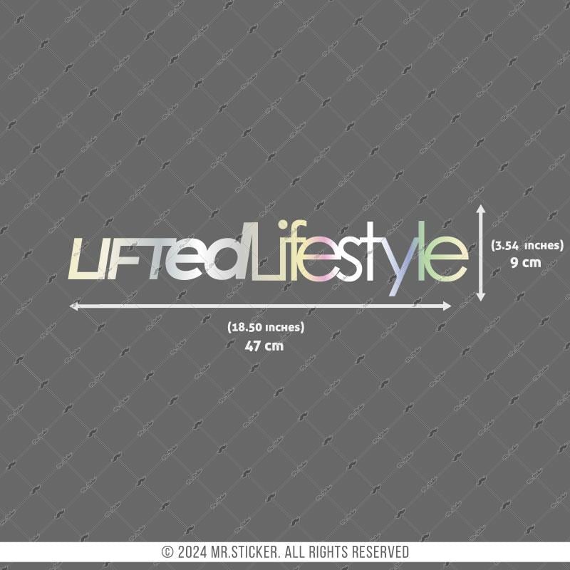 HLG101 Hologram Lifted Lifestyle Yazii Etiket