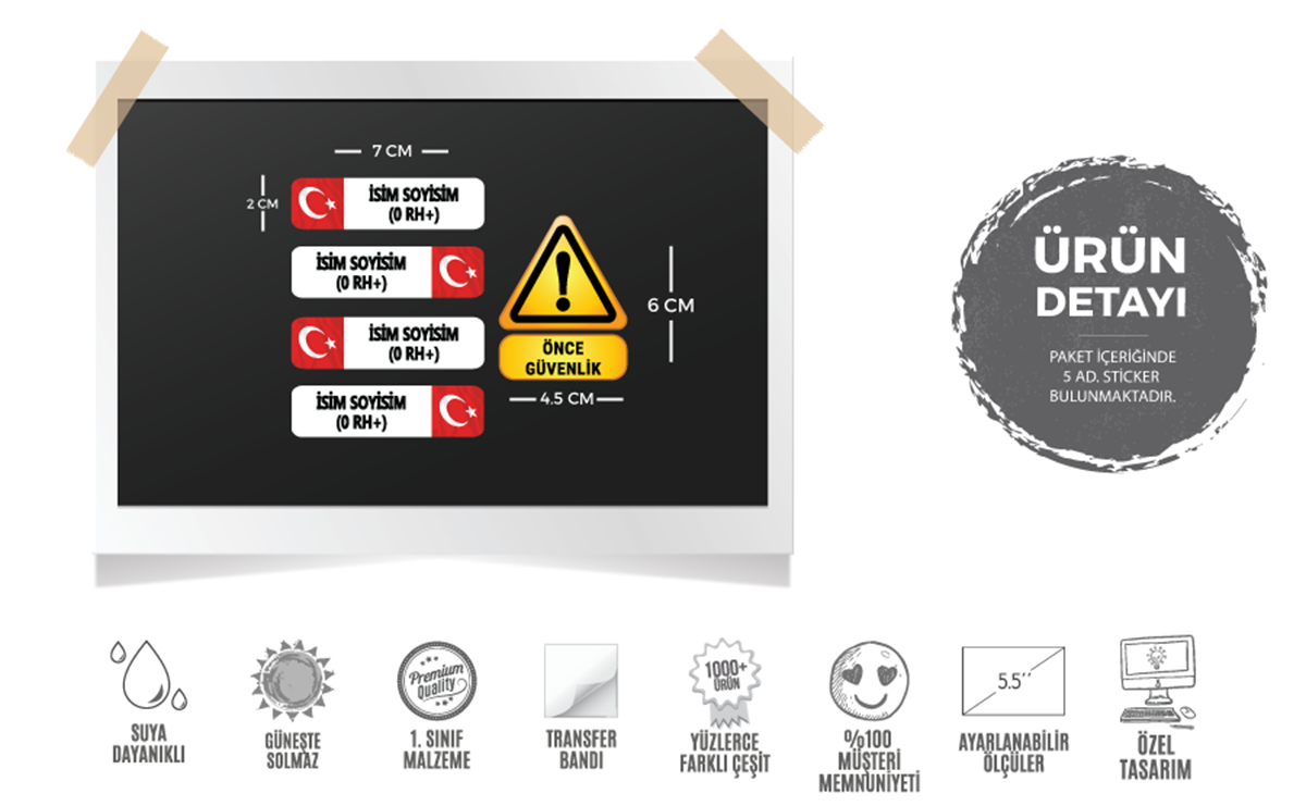ISG4 Reflektif Isme Ozel Is Guvenligi Kan Grubu Etiketi V4