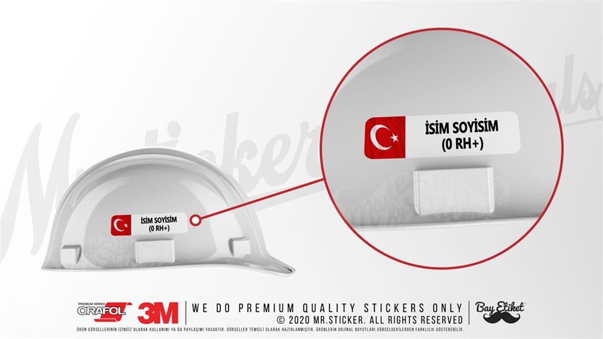 ISG4 Reflektif Isme Ozel Is Guvenligi Kan Grubu Etiketi V4