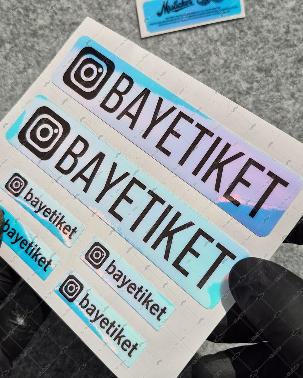 CSFT1 Instagram Seti 6 Parça Renk Değiştiren Krom Malzeme
