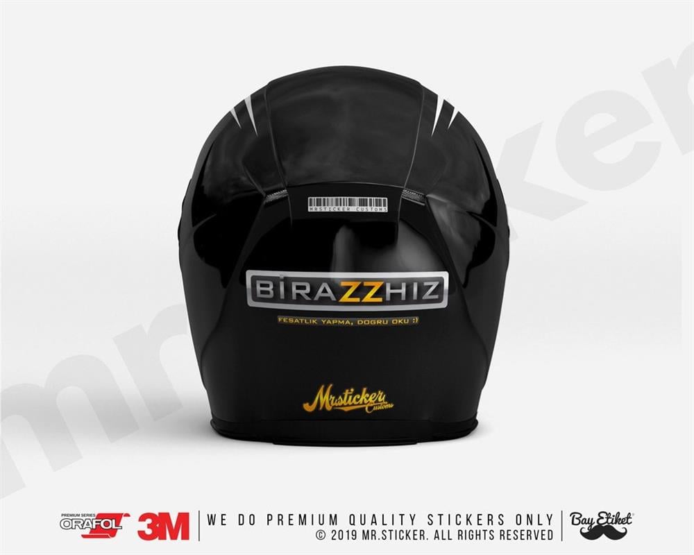 RFHLM163 Reflektif Biraz Hiz Yazili Etiket 2li Set