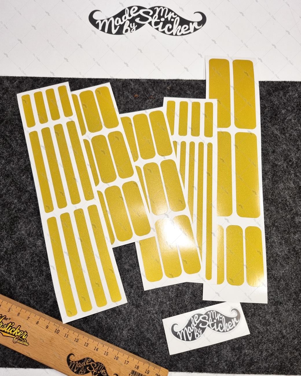 RFHLM265 Reflektif Sarı Serit Seti 47 Parca