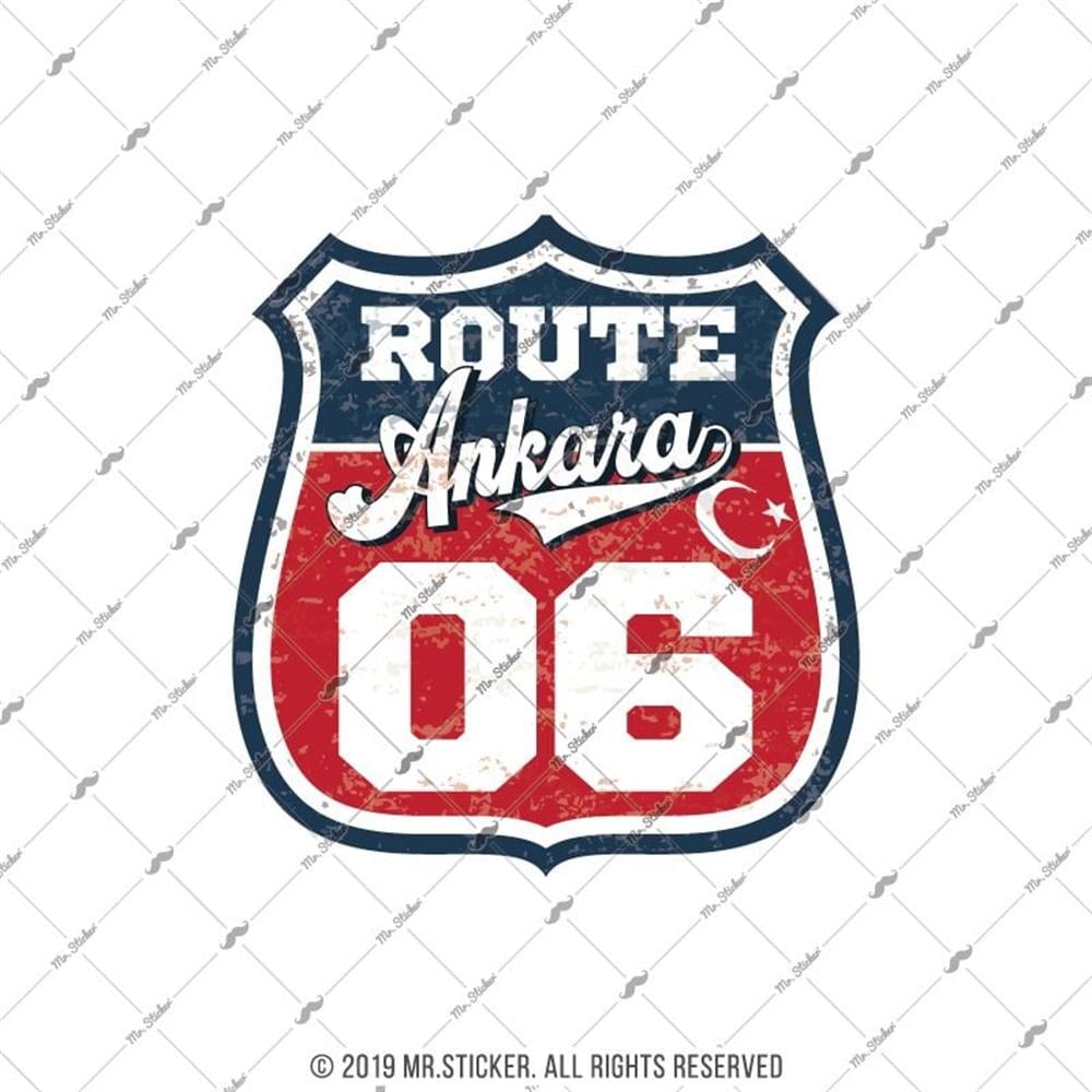 ROUP18  Route Ankara 06 Etiketi