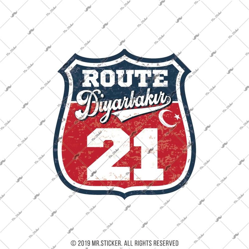 ROUP33 Route Diyarbakır 21 Etiketi