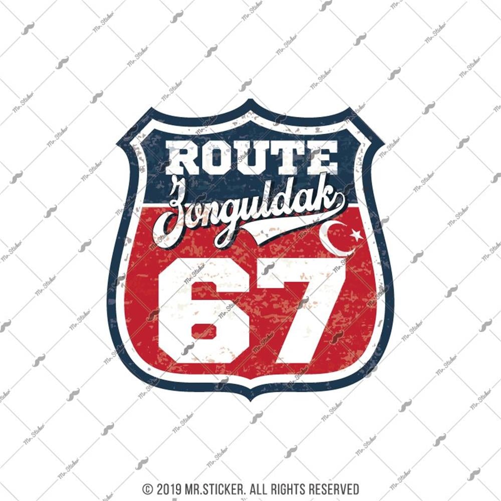 ROUP79 Route Zonguldak 67 Etiketi