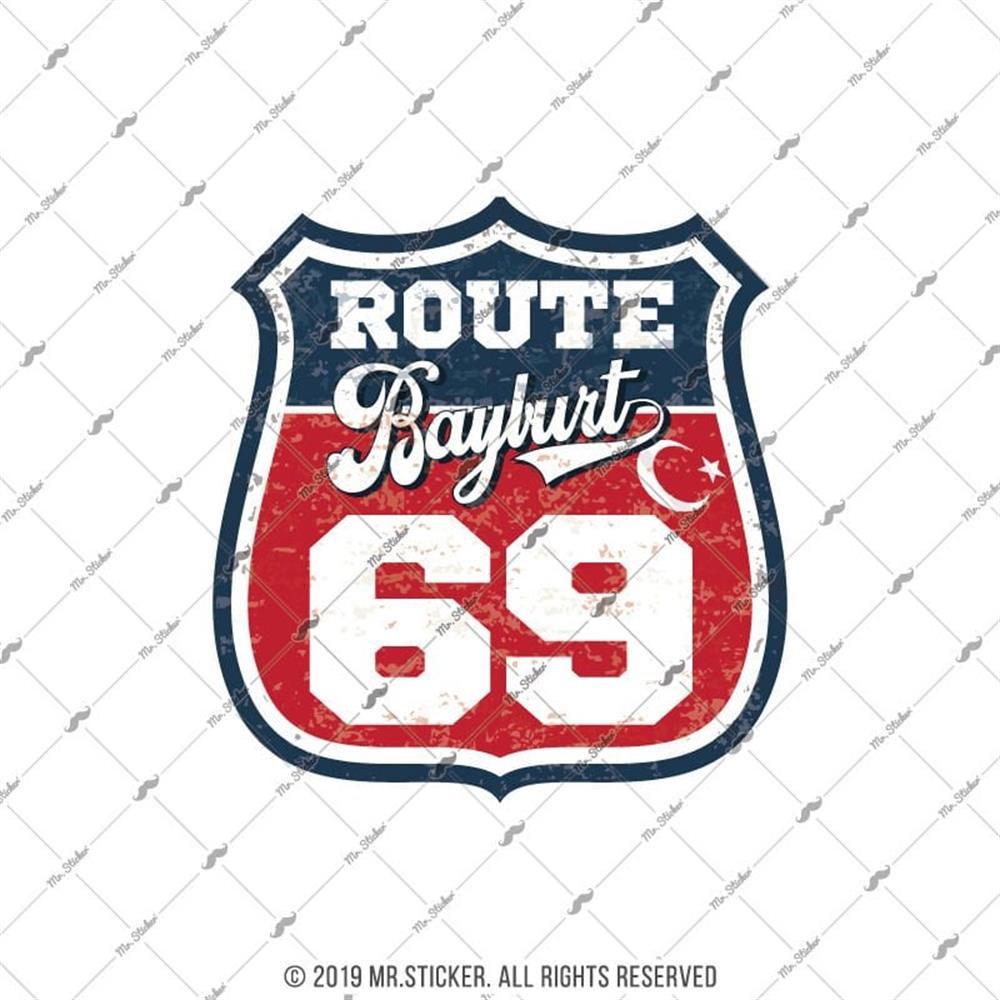 ROUP81 Route Bayburt 69 Etiketi