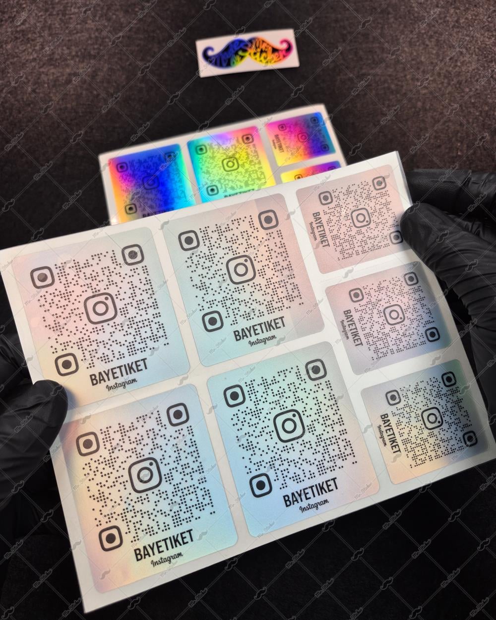 SMINS28 Hologram QR Instagram Seti 7 Parça