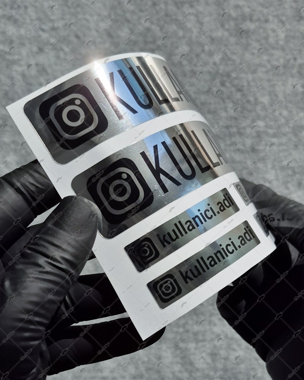 SMINS35 Platin Görünümlü Instagram Seti 6 Parça