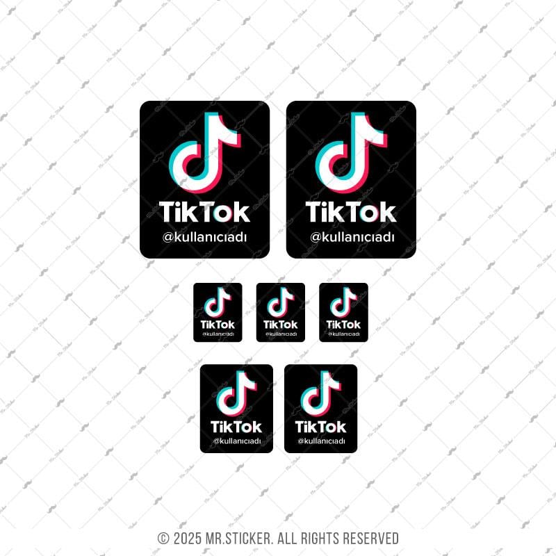SMTK23 TikTok Kullanıcı Adı Seti 7 Parca