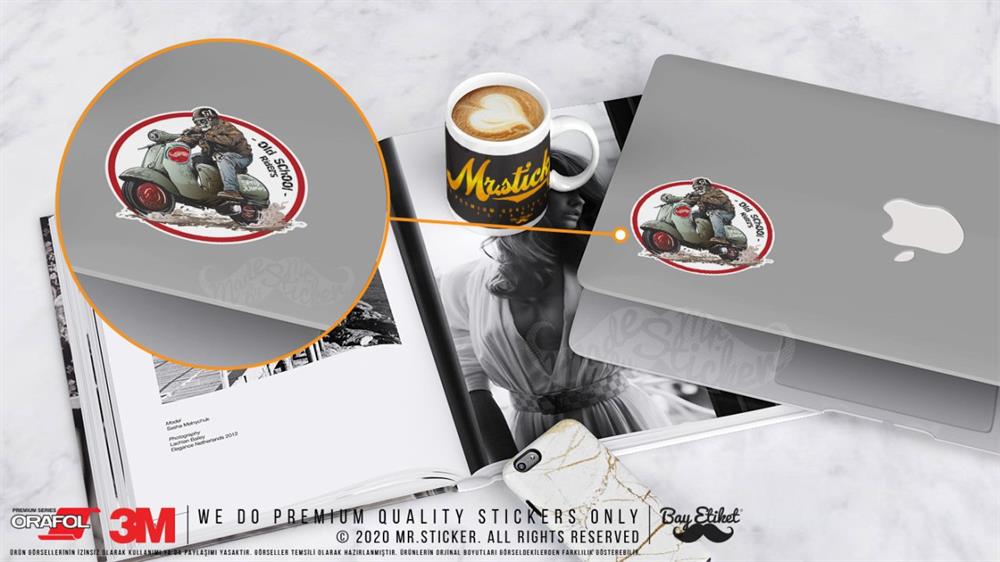 VSP43 Old School Riders Etiketi