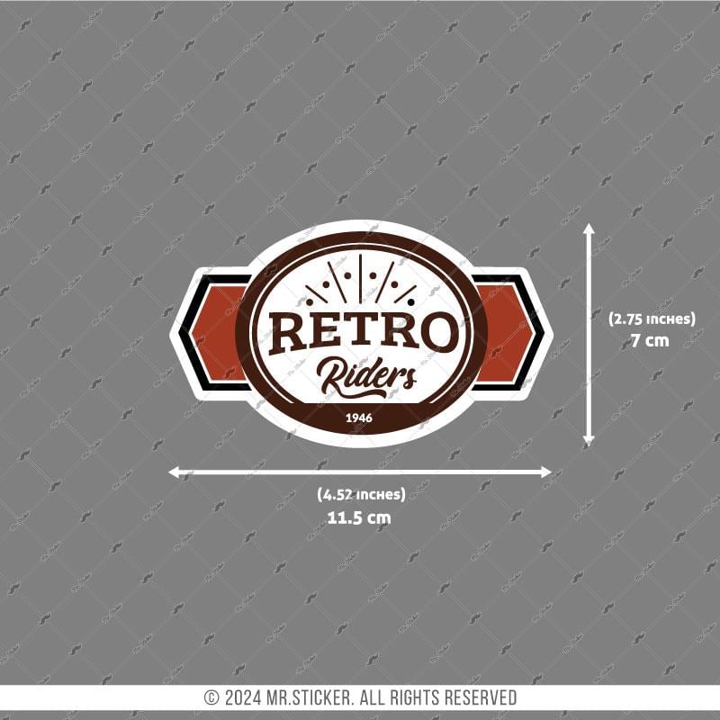 VSP46 Retro Surenler Etiketi