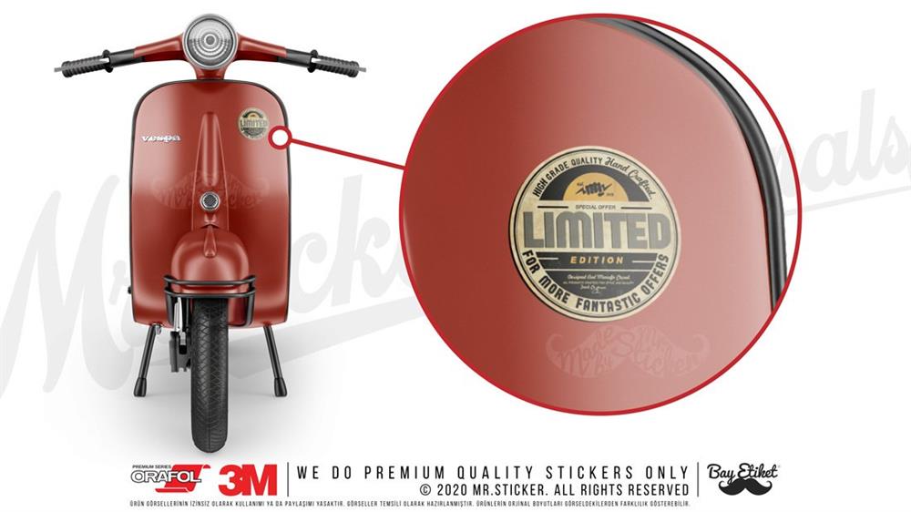 VTR16 Limited Yazili Etiket