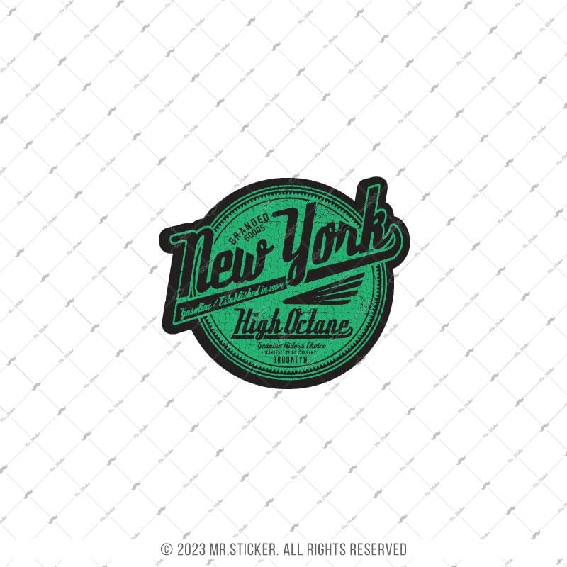 VTR25 New York Yazılı Etiket