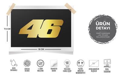ALT15- 46 Altin Renk Etiket