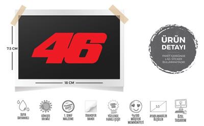 ALT16- 46 Kirmizi Renk Etiket