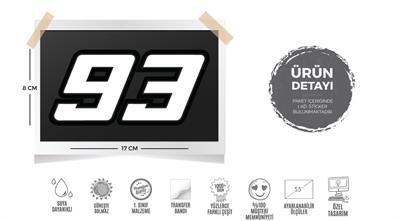 ALT19- Ozel Kesim Marquez 93 Etiket