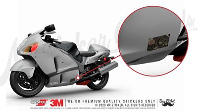 ARS10- Kamuflaj Desenli Ikili Etiket Seti