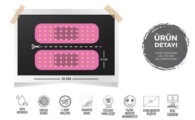 BAI12- Pembe Yarabandi Etiketi