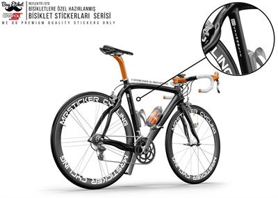 BCY11 Shut Up Legs (Kapa Ceneni Bacaklar) ve Cycoholic (Bisikletkolik) Yazili Etiket Seti