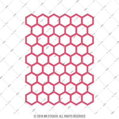 BCY20 Reflektif Ari Petekleri V1 Fusya