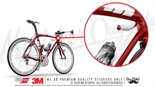 BCY33 Reflektif Beyaz Koruyucu Sticker Seti