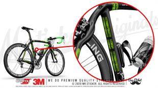 BCY50 Reflektif Yesil Siyah Petek Kamuflaj Desenli Serit Seti