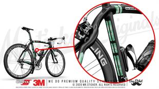 BCY51 Reflektif Yesil Beyaz Petek Kamuflaj Desenli Serit Seti