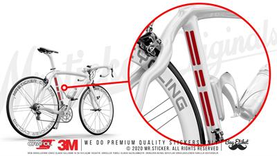 BCY8 Reflektif Kirmizi Serit Seti 12 Parca