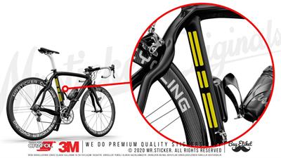 BCY9 Reflektif Sarı Serit Seti 12 Parca