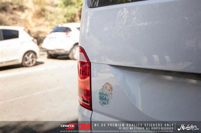 BOB12 Arabada Bebek Var Etiketi 3lü Set