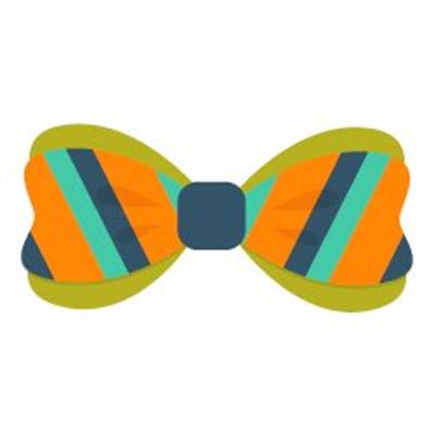 BWTM7 Turuncu Mavi Papyon Etiketi