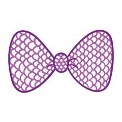 BWTW2 - Mor Cizgili Bayan Kurdele-Papyon Etiketi