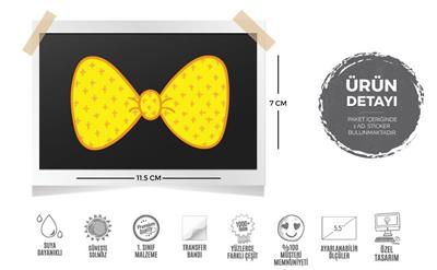 BWTW8 - Sari Bayan Kurdele-Papyon Etiketi
