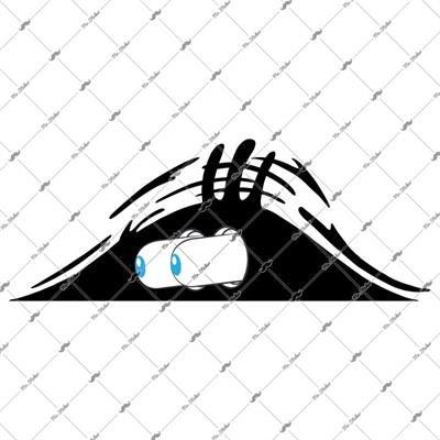 CAR9 Yari Reflektif Bagajdan Bakan Capkin Gozler Etiketi