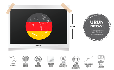 CFL3 Yuvarlak Kesim Almanya B. Etiketi