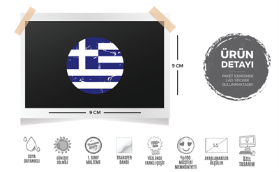 CFL6 Yuvarlak Kesim Yunanistan B. Etiketi