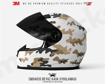 CMO403S - Kask Kaplamaya Uygun 34 Parca Kucuk Boy Kamuflaj Seti