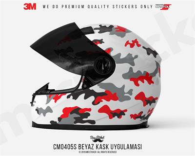 CMO405S - Kask Kaplamaya Uygun 34 Parca Kucuk Boy Kamuflaj Seti