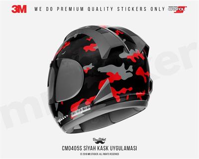 CMO405S - Kask Kaplamaya Uygun 34 Parca Kucuk Boy Kamuflaj Seti