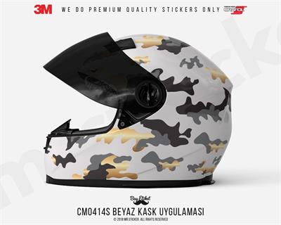 CMO414S - Kask Kaplamaya Uygun 34 Parca Kucuk Boy Kamuflaj Seti