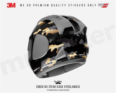 CMO414S - Kask Kaplamaya Uygun 34 Parca Kucuk Boy Kamuflaj Seti